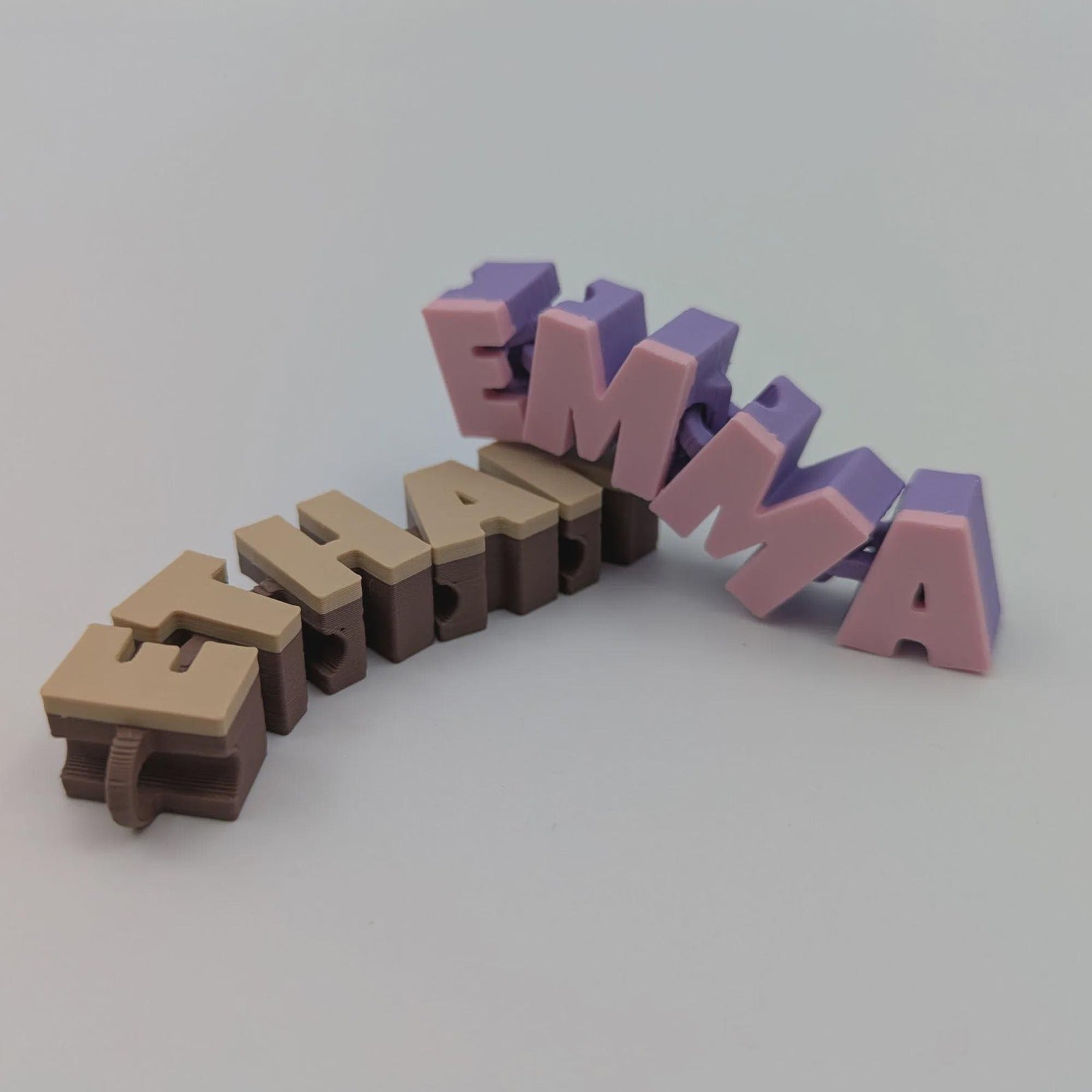 Personalised Articulated Name Keychain