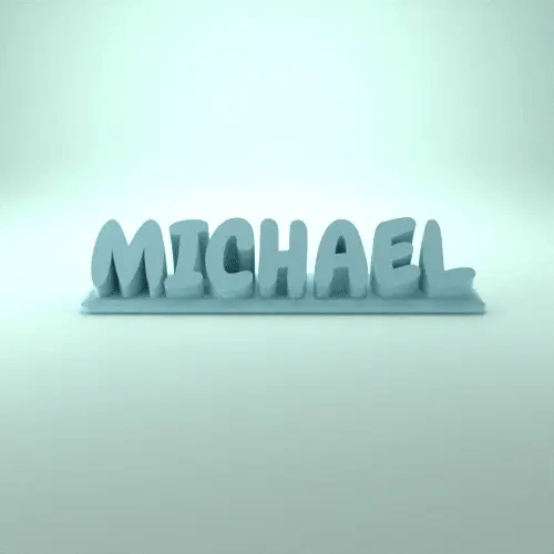 Custom Name Sign / Desk Nameplate
