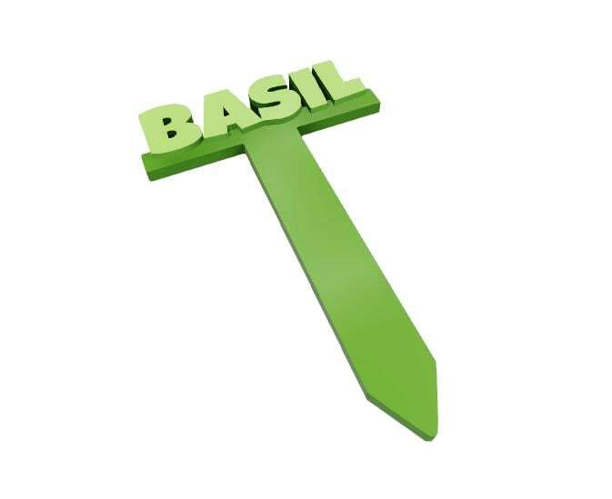 Personalised 3D Printed Plant Label